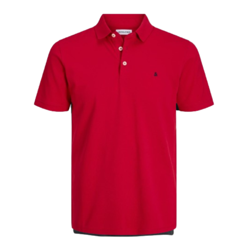 shirt red Plain polo shirt for men